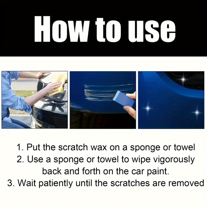 Cera para rascar para motocicl - Car Scratch Repair Polishing Wax Paste reseña y precio