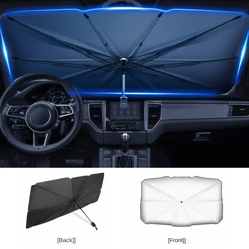 Parasoles Plegables Multiusos  - Car Sunshade Windshield Umbrella Foldable reseña y precio