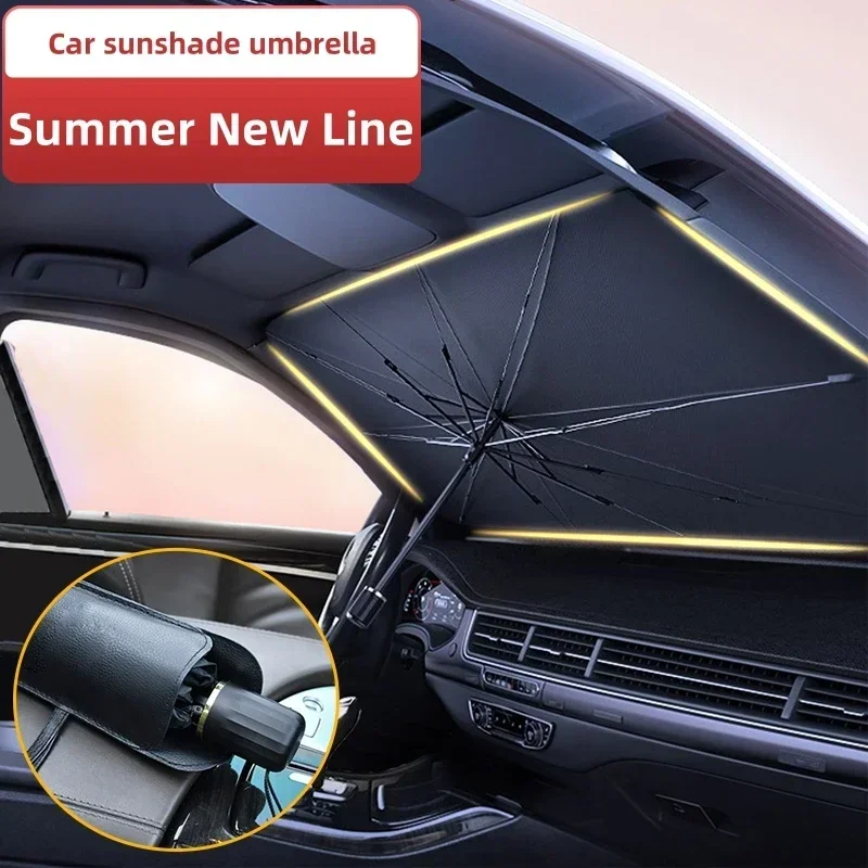 Parasoles Plegables Multiusos  - Car Sunshade Windshield Umbrella Foldable reseña y precio