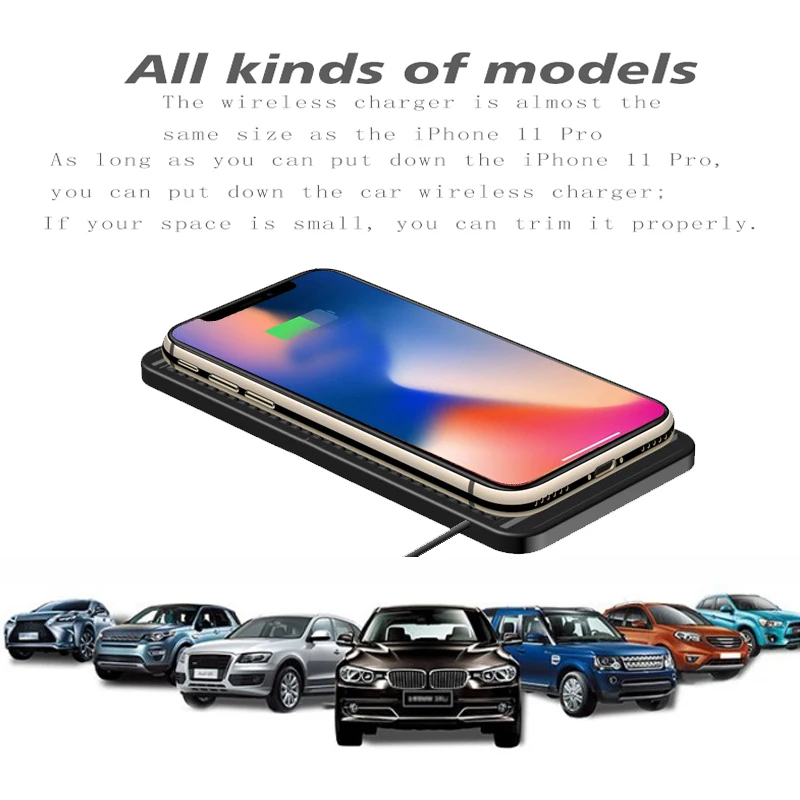 Cargador de coche inalámbrico  - Wireless Car Charger Mount Fast Charging reseña y precio
