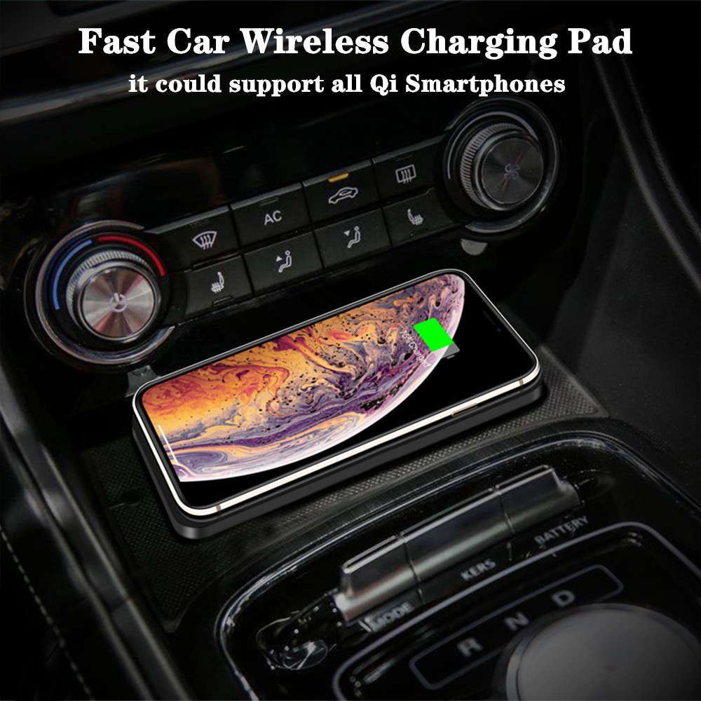 Cargador inalámbrico de coche, - Wireless Car Charger Mount Fast Charging reseña y precio