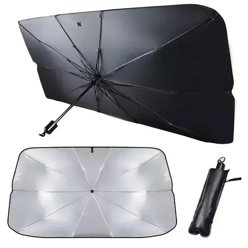 Parasoles Plegables Multiusos  - Car Sunshade Windshield Umbrella Foldable reseña y precio