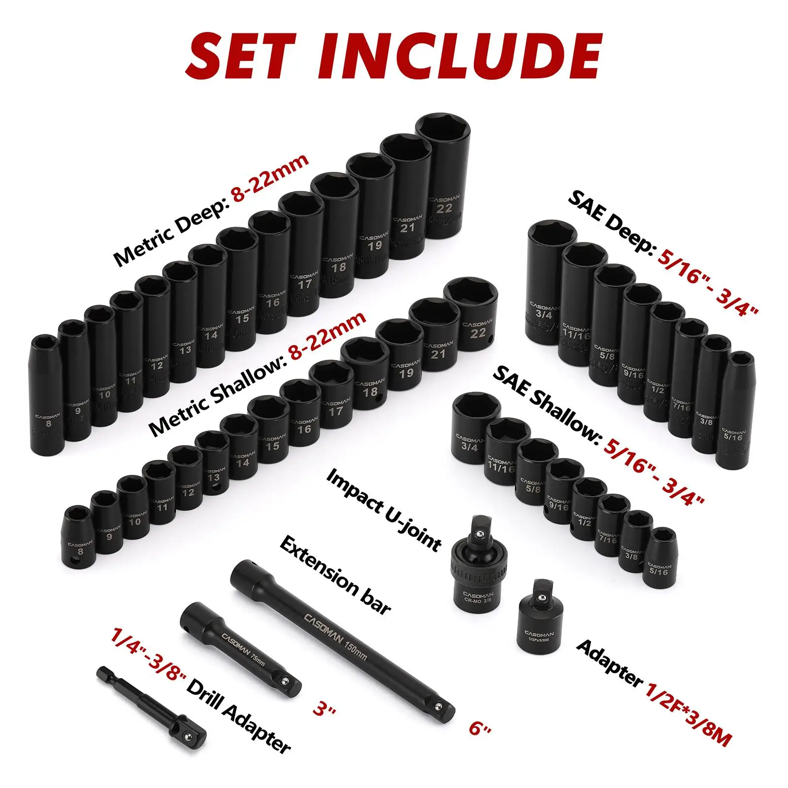 Juego de 49 piezas de llaves d - Auto Repair Tools reseña y precio