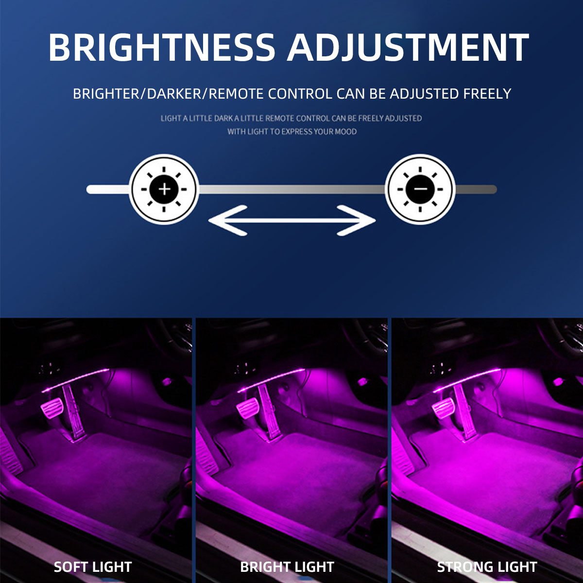 Luz Ambiental Interior para Au - Led Ambient Interior Car Lights App Control reseña y precio