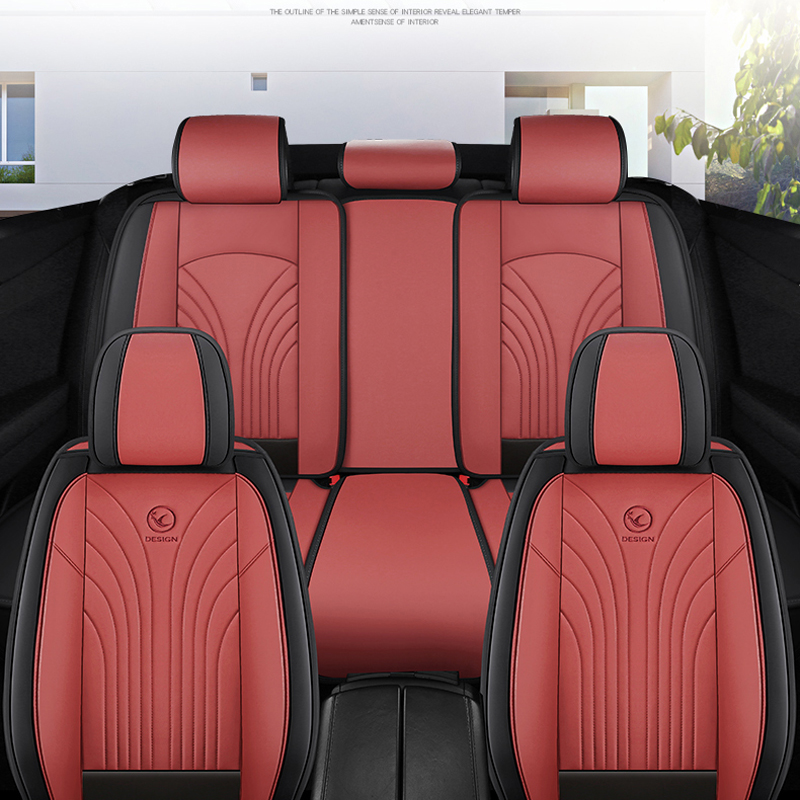 Funda de asiento de coche para - Leather Car Seat Covers Full Set Universal reseña y precio