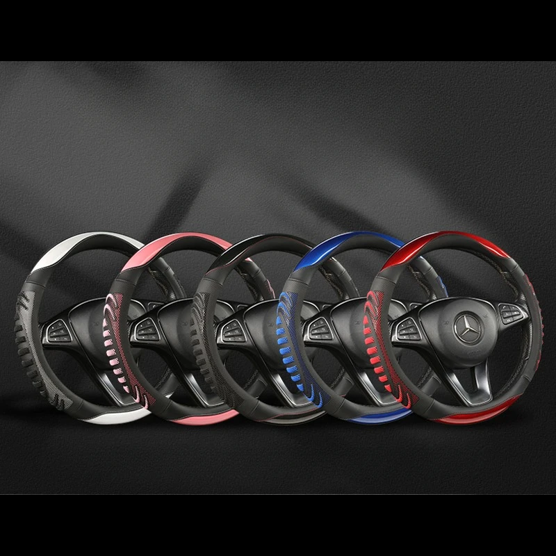 Protector tridimensional para  - Car Steering Wheel Cover Anti Slip Breathable reseña y precio
