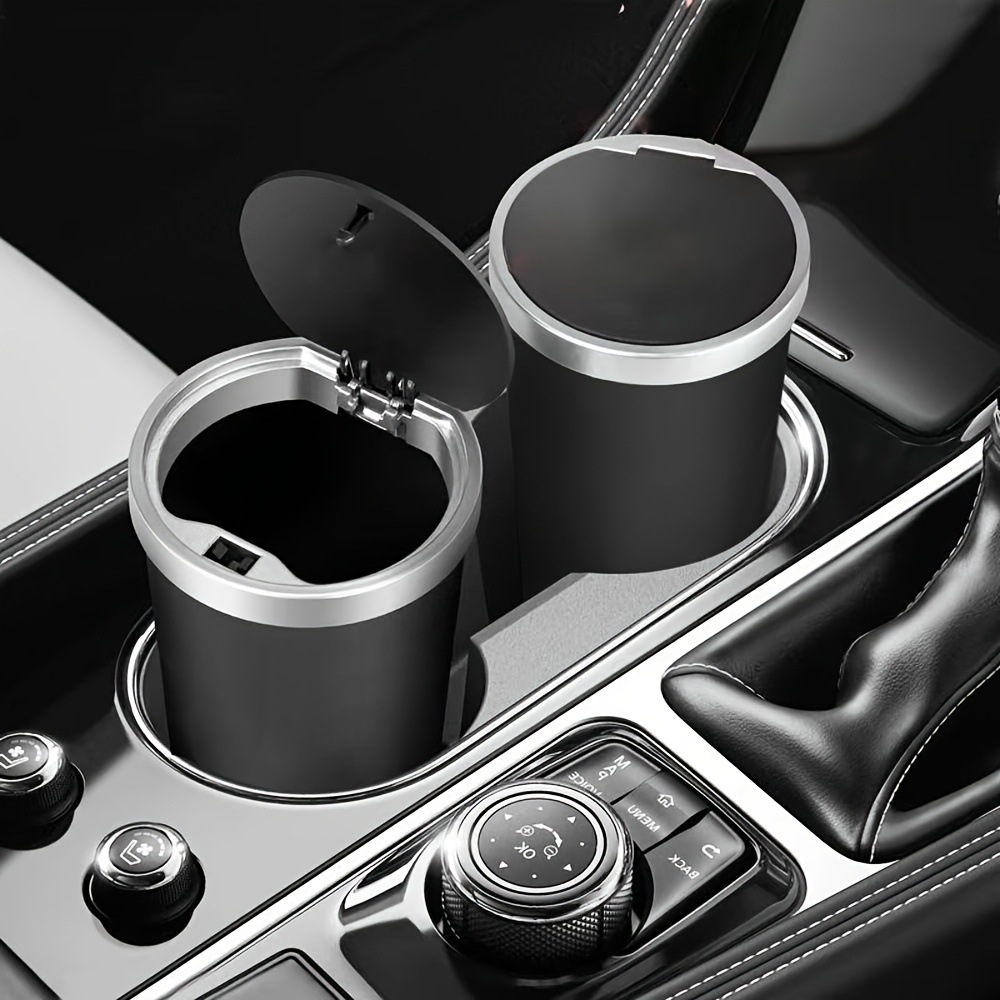 Mini cubo de basura compacto a - Waterproof Car Trash Can With Lid reseña y precio