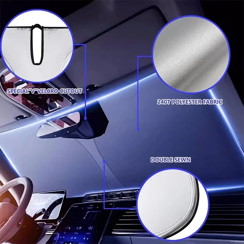 Parasol Plegable para Parabris - Car Sunshade Windshield Umbrella Foldable reseña y precio