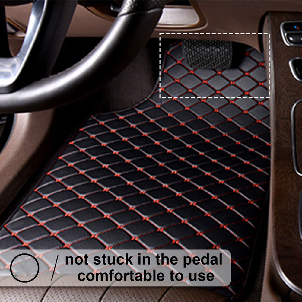Juego de alfombrillas de cuero - Car Floor Mats Universal Waterproof Leather reseña y precio