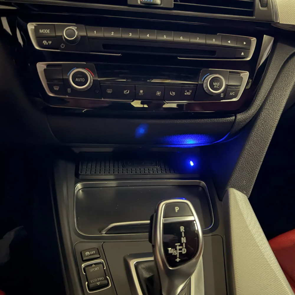 Cargador inalámbrico para coch - Wireless Car Charger Mount Fast Charging reseña y precio