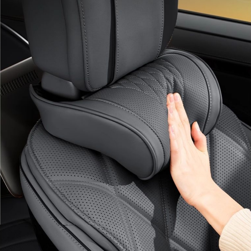 Lujoso cojín para reposacabeza - Memory Foam Car Neck Pillow Lumbar Support reseña y precio