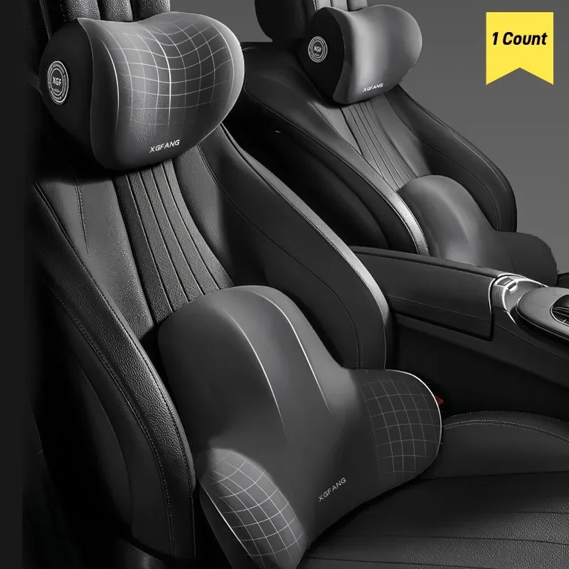 Juego de Almohada Cervical y S - Memory Foam Car Neck Pillow Lumbar Support reseña y precio