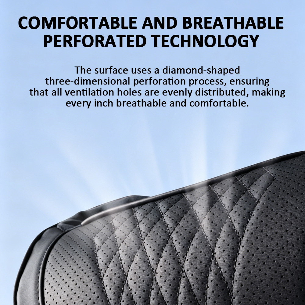 Cojín de Espuma Viscoelástica  - Memory Foam Car Neck Pillow Lumbar Support reseña y precio
