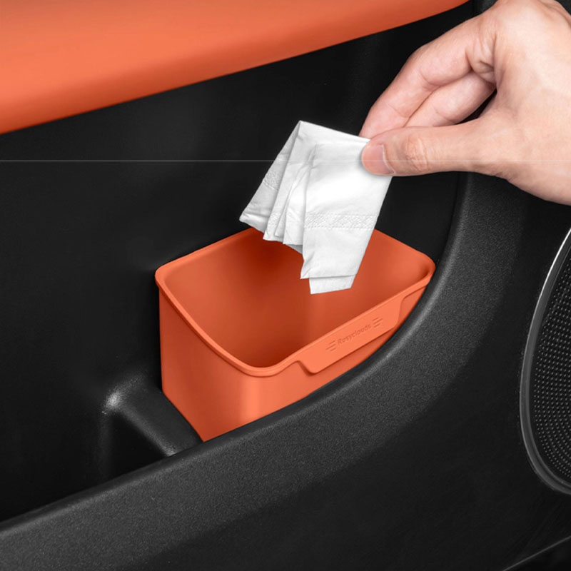 Cubo de Basura Universal para  - Waterproof Car Trash Can With Lid reseña y precio