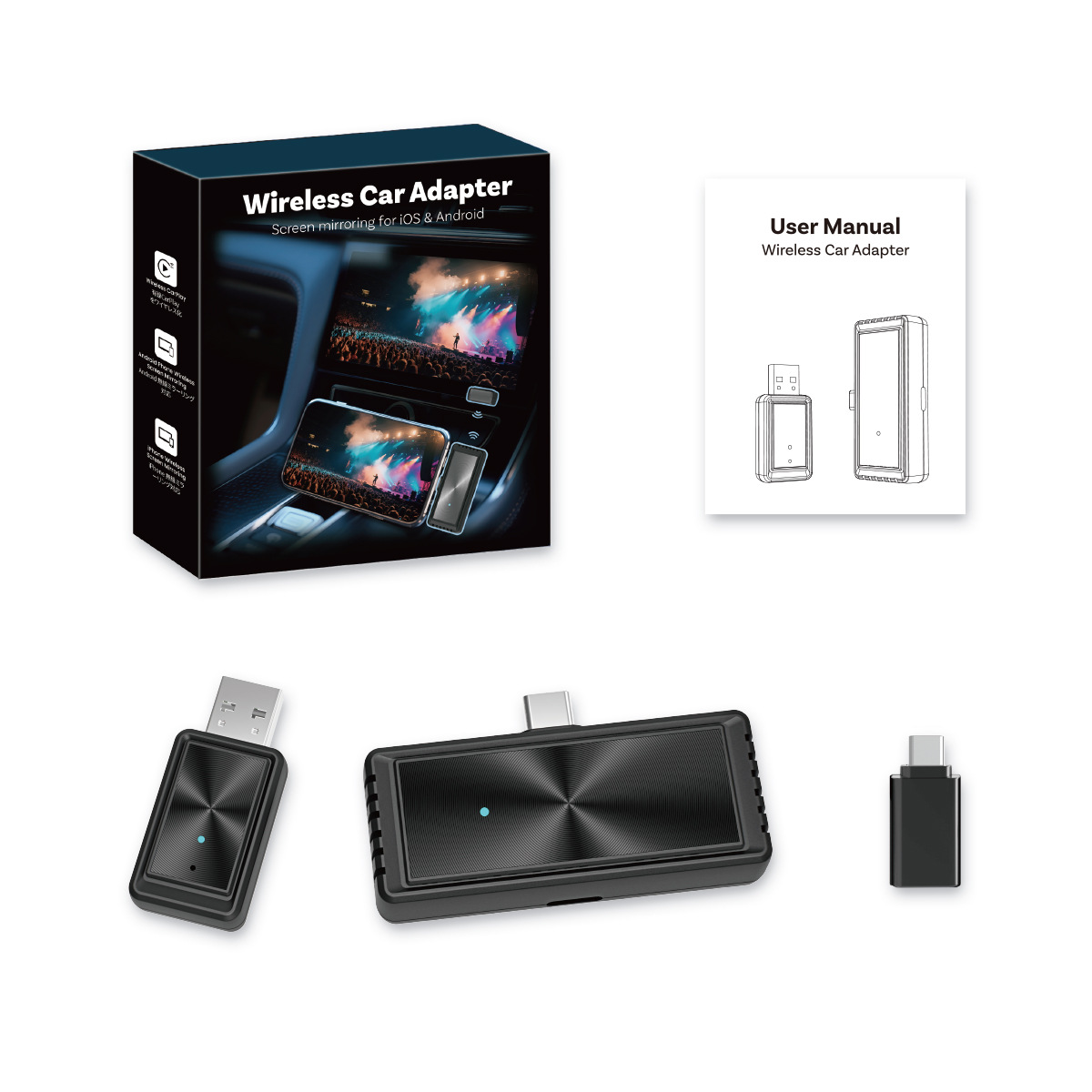Adaptador Inalámbrico Ottocast - Car Care reseña y precio