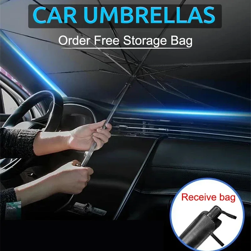 Parasol Plegable para Parabris - Car Sunshade Windshield Umbrella Foldable reseña y precio