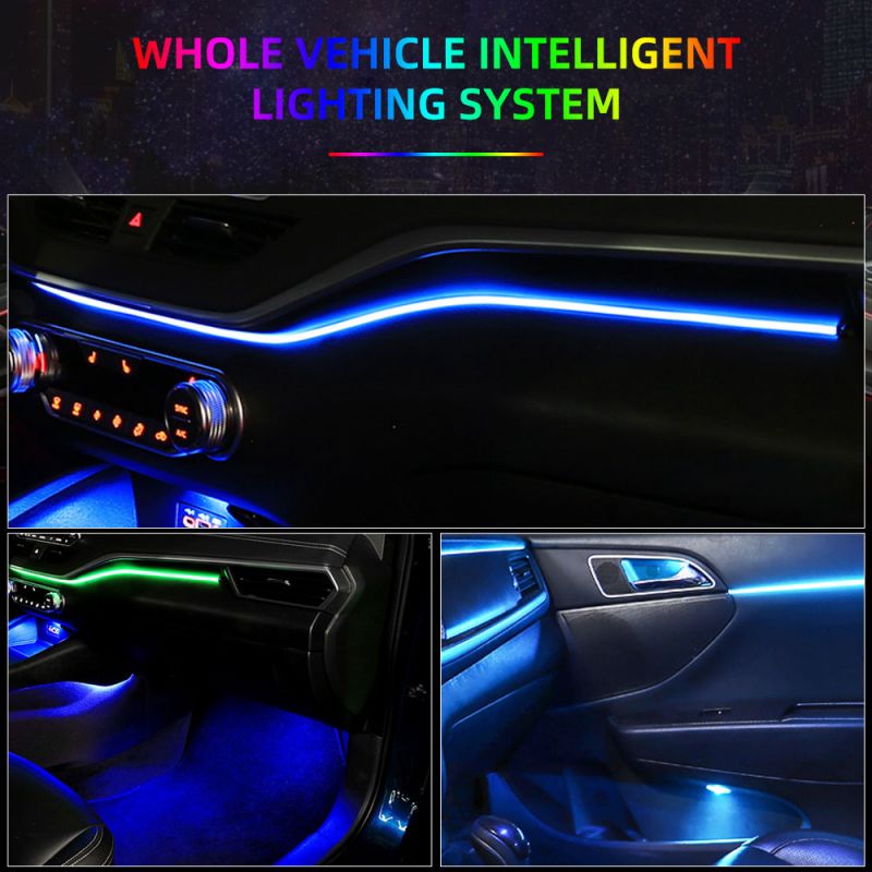 Luces LED Ambientales para el  - Led Ambient Interior Car Lights App Control reseña y precio