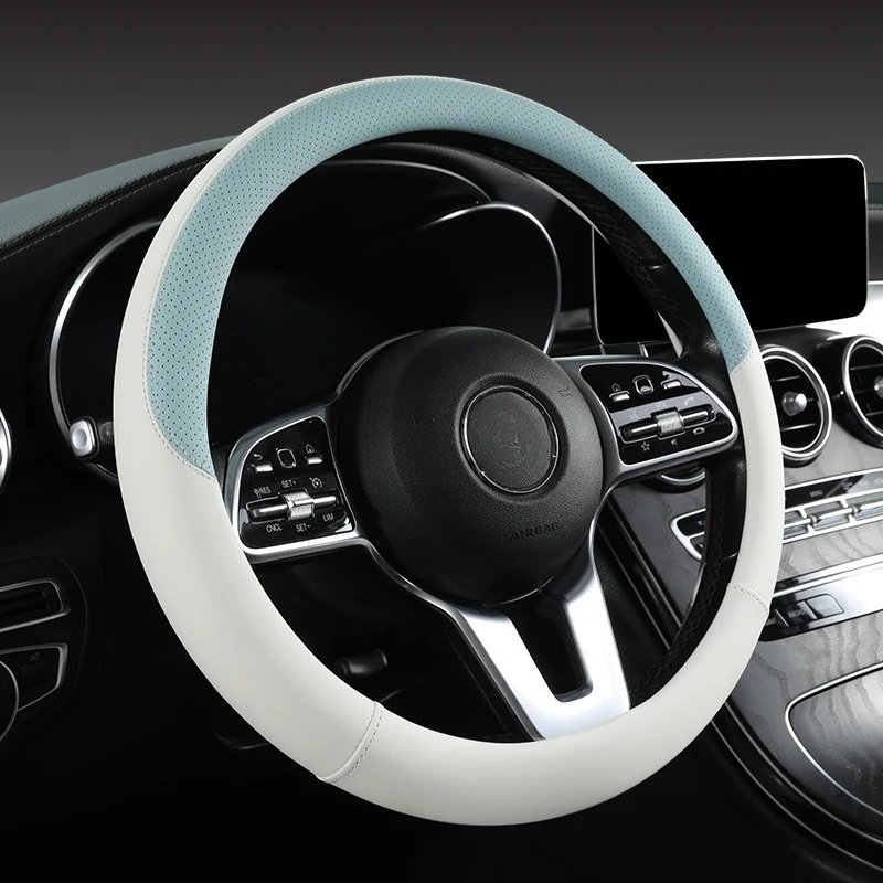 Protector para volante de coch - Car Steering Wheel Cover Anti Slip Breathable reseña y precio