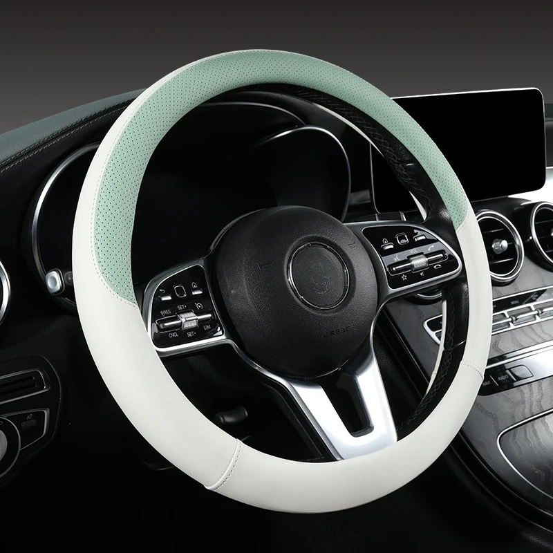 Protector para volante de coch - Car Steering Wheel Cover Anti Slip Breathable reseña y precio