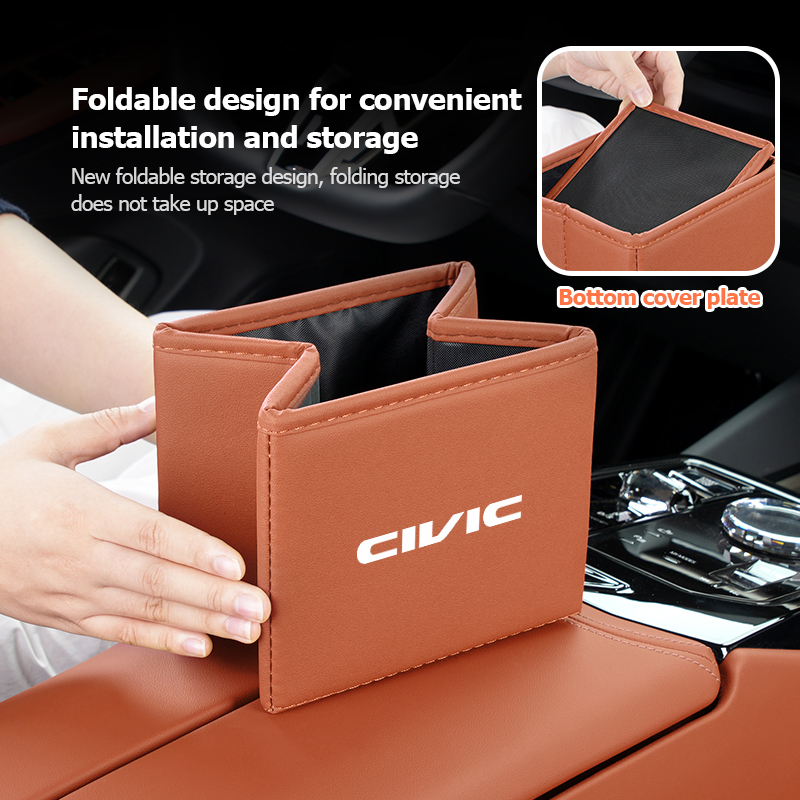 Bote de basura plegable para c - Waterproof Car Trash Can With Lid reseña y precio
