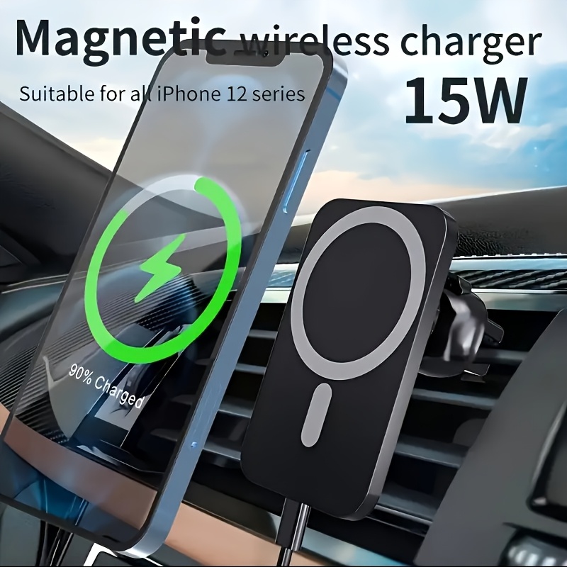Cargador Inalámbrico Magnético - Wireless Car Charger Mount Fast Charging reseña y precio