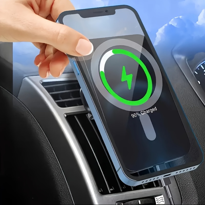 Cargador Inalámbrico Magnético - Wireless Car Charger Mount Fast Charging reseña y precio