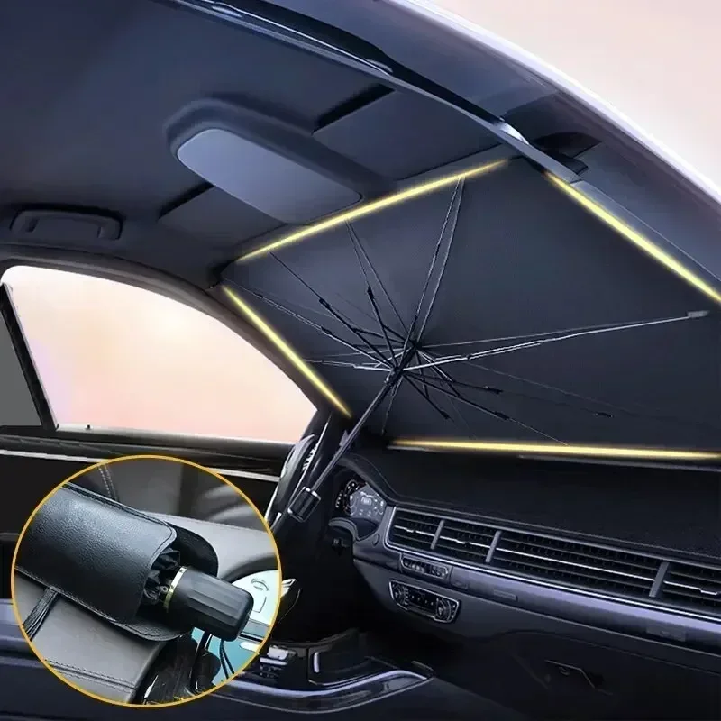 Parasol Plegable para Parabris - Car Sunshade Windshield Umbrella Foldable reseña y precio