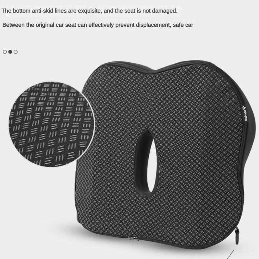 Cojín para silla de oficina de - Memory Foam Car Neck Pillow Lumbar Support reseña y precio