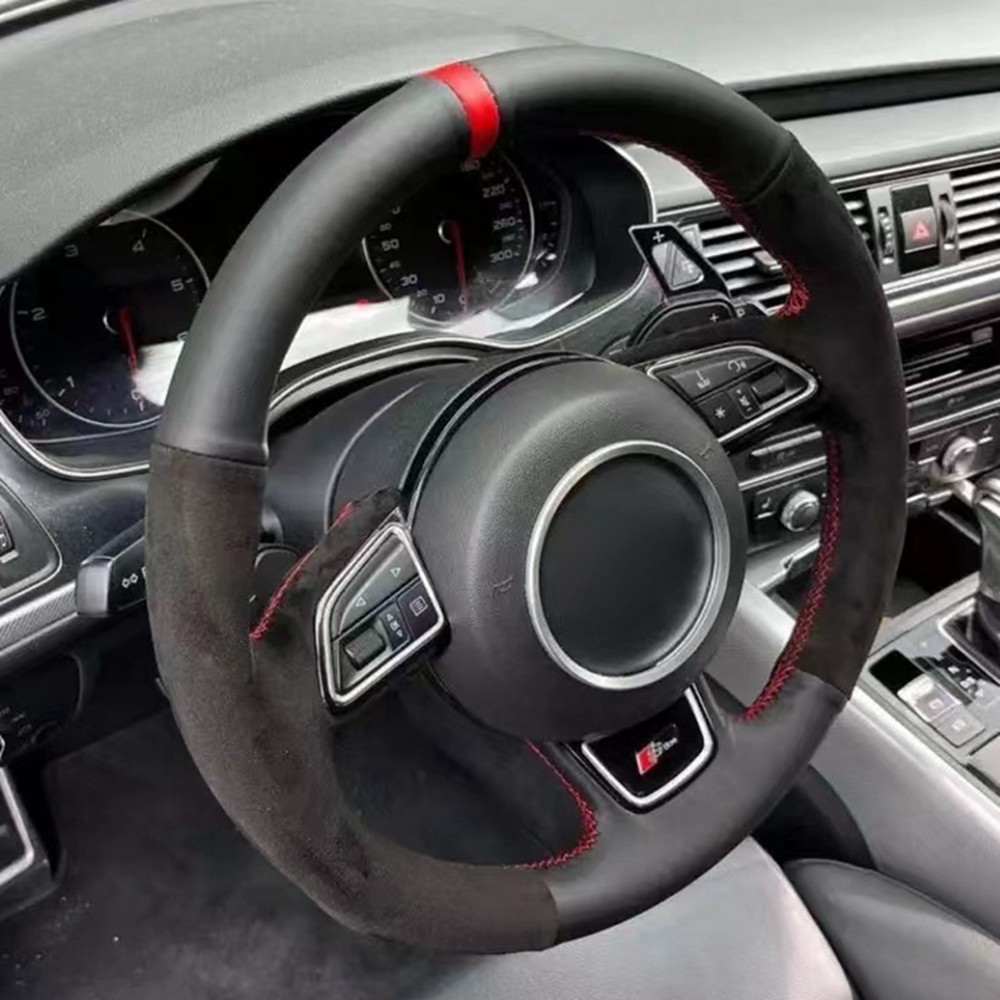 Funda trenzada para volante de - Car Steering Wheel Cover Anti Slip Breathable reseña y precio