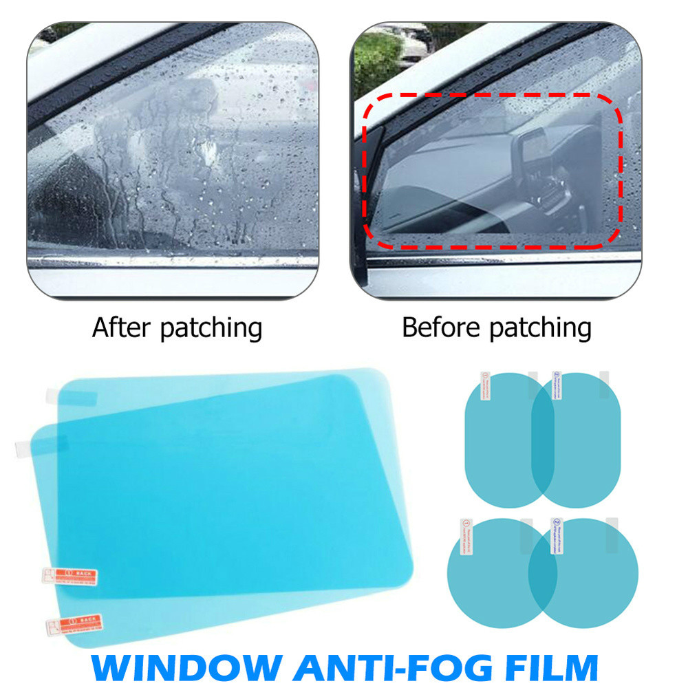 Película impermeable para espe - Anti Glare Car Rearview Mirror Film reseña y precio