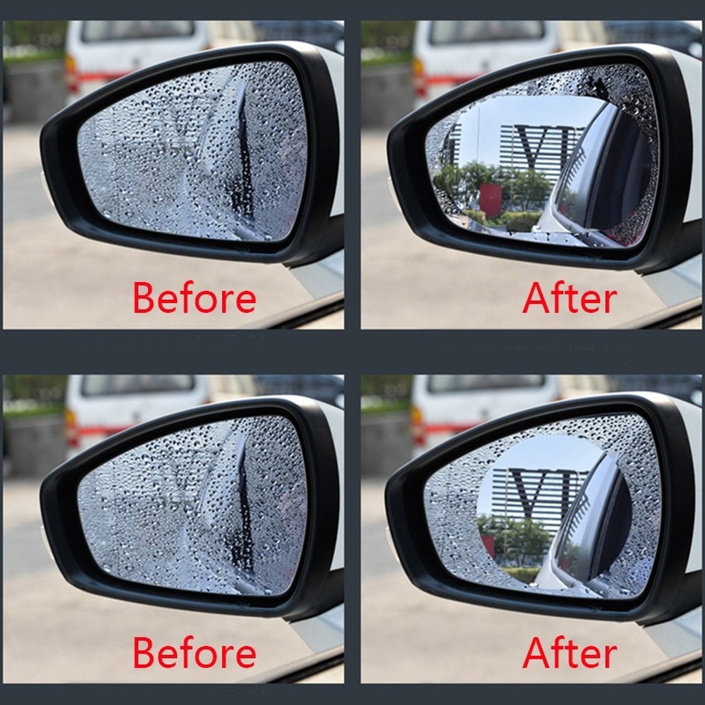 Película impermeable para espe - Anti Glare Car Rearview Mirror Film reseña y precio