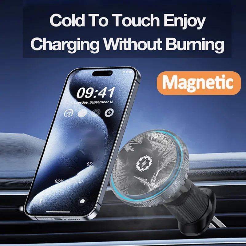 Cargador Inalámbrico Magnético - Wireless Car Charger Mount Fast Charging reseña y precio