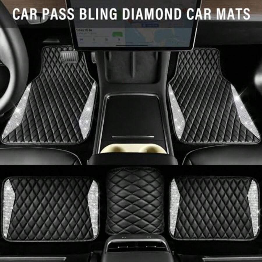 Alfombrillas de Cuero para Coc - Car Floor Mats Universal Waterproof Leather reseña y precio