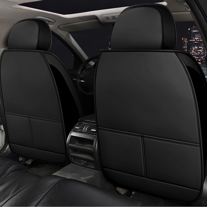 Fundas de Asiento de Coche de  - Leather Car Seat Covers Full Set Universal reseña y precio
