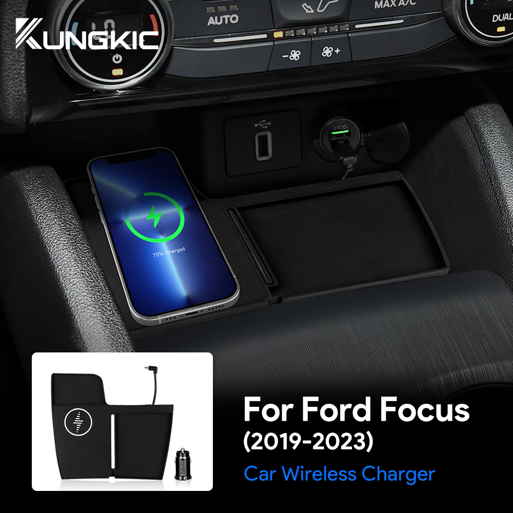 Soporte de carga rápida inalám - Wireless Car Charger Mount Fast Charging reseña y precio