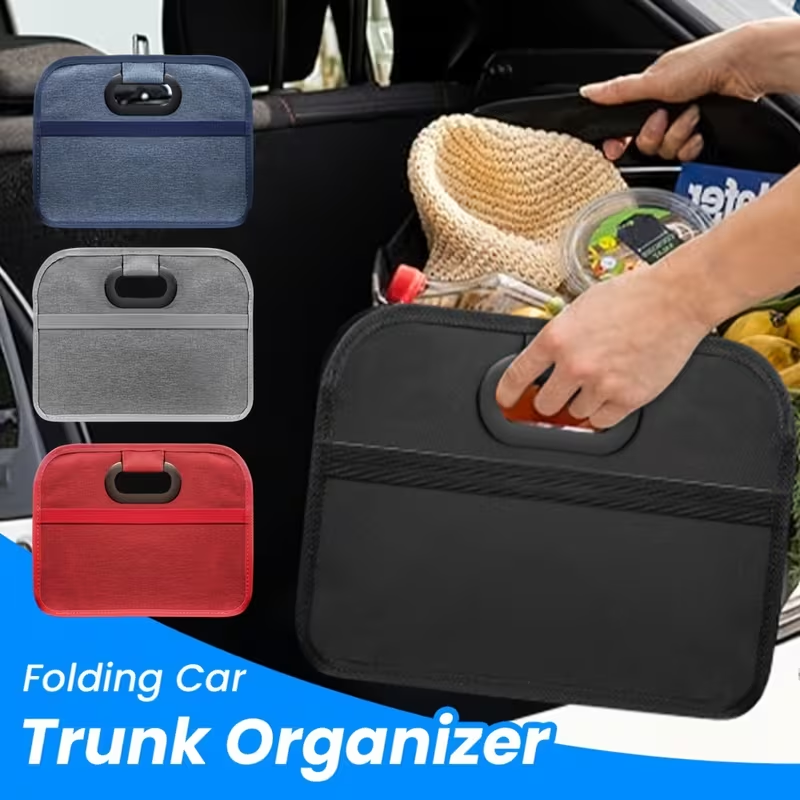 Caja de Almacenamiento Plegabl - Car Trunk Organizer Foldable Storage Box reseña y precio