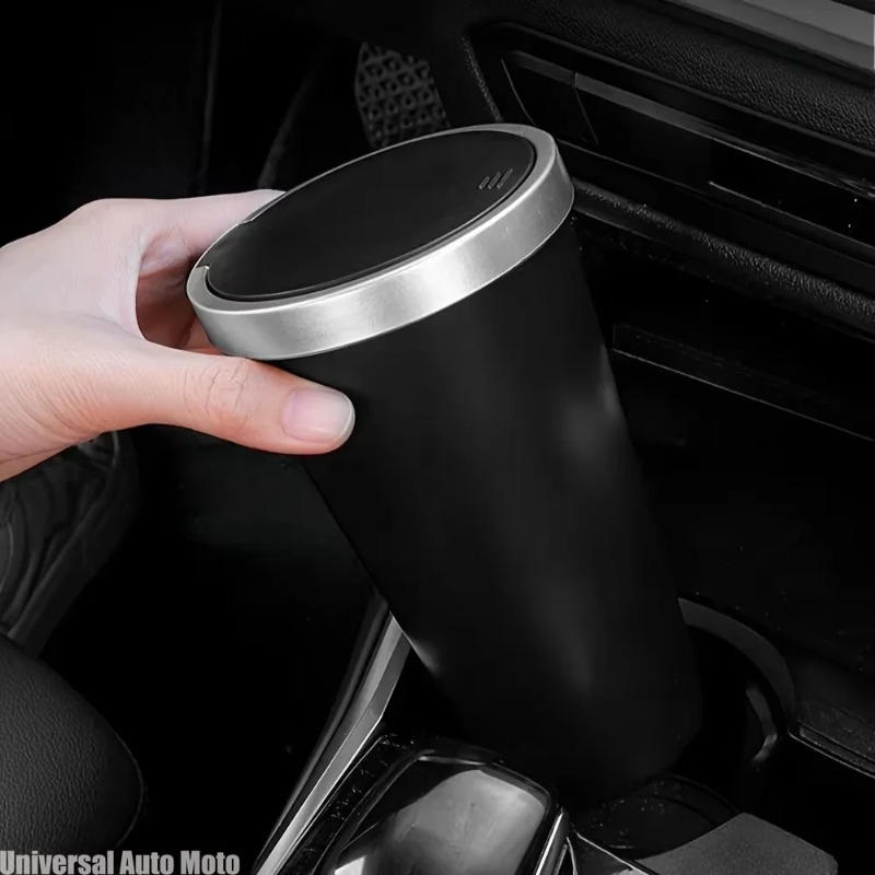 Mini basurero para coche de AB - Waterproof Car Trash Can With Lid reseña y precio