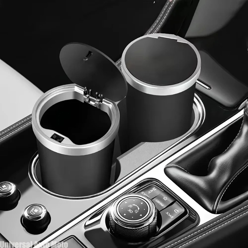 Mini basurero para coche de AB - Waterproof Car Trash Can With Lid reseña y precio