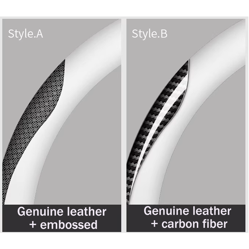 Funda de Cuero para Volante de - Car Steering Wheel Cover Anti Slip Breathable reseña y precio