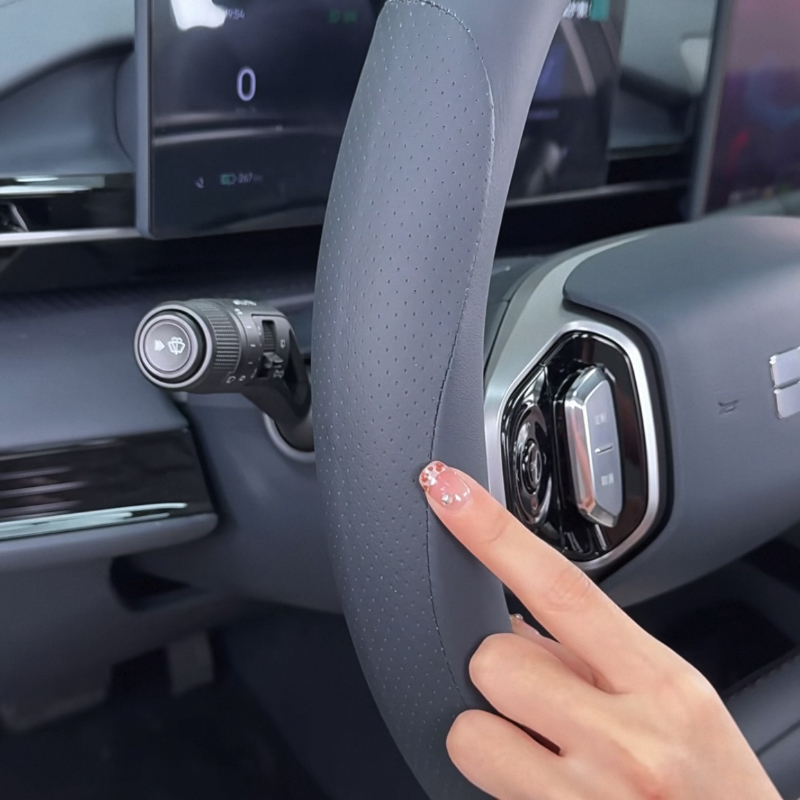 Funda de Cuero para Volante de - Car Steering Wheel Cover Anti Slip Breathable reseña y precio