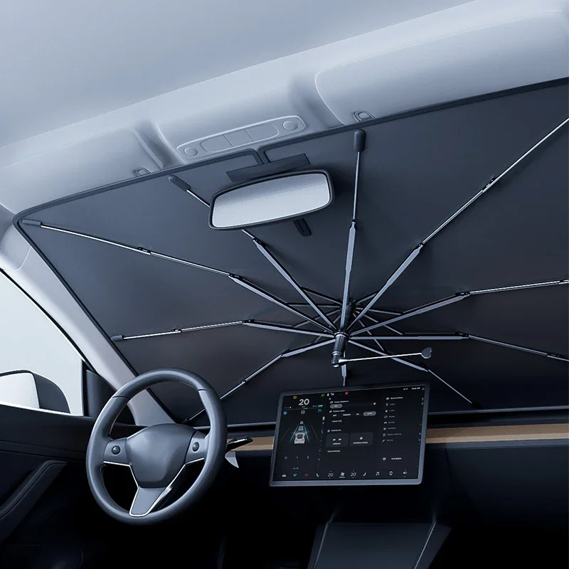 Parasol Plegable para Parabris - Car Sunshade Windshield Umbrella Foldable reseña y precio