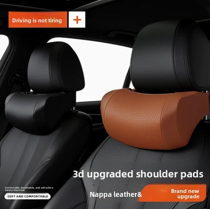 Almohada de espuma viscoelásti - Memory Foam Car Neck Pillow Lumbar Support reseña y precio