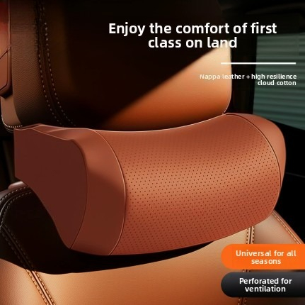 Almohada de espuma viscoelásti - Memory Foam Car Neck Pillow Lumbar Support reseña y precio