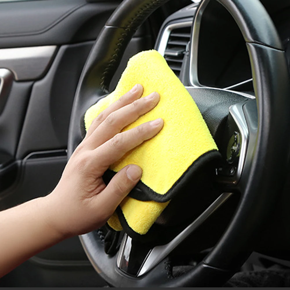 Toalla de limpieza de microfib - Microfiber Car Drying Towel Super Absorbent reseña y precio