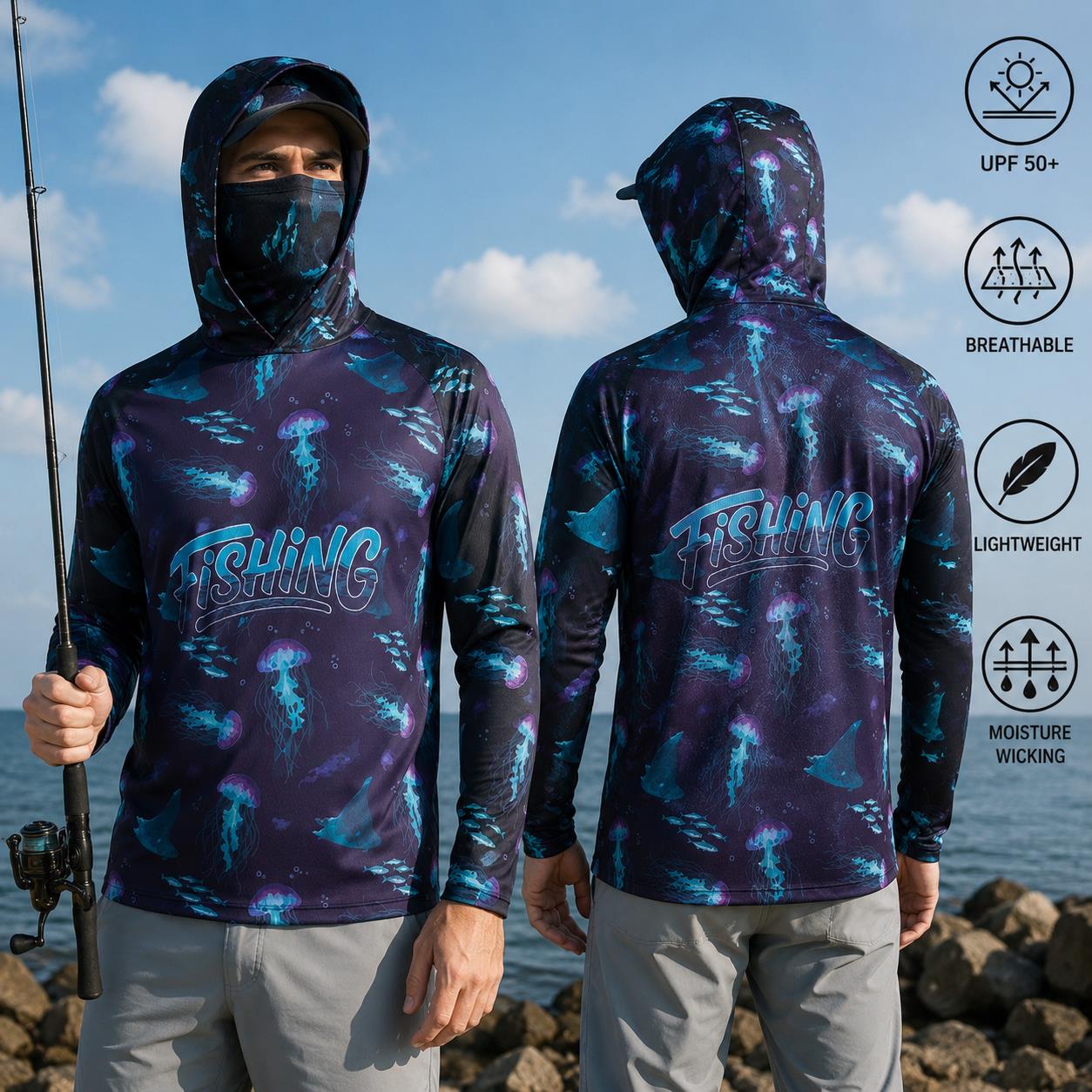 Camisas de Pesca con Capucha y - Car Care reseña y precio