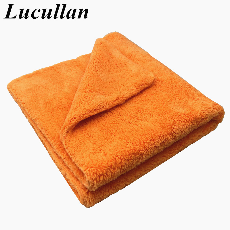 Lucullan 40x40cm naranja toall - Microfiber Car Drying Towel Super Absorbent reseña y precio