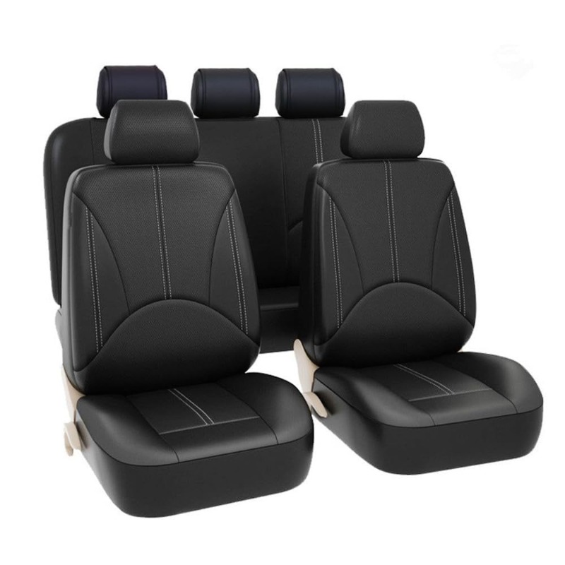 Fundas Universales de Piel Sin - Leather Car Seat Covers Full Set Universal reseña y precio